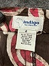 Indigo Paisley Black Pink Casual Dress Size L - photo 6
