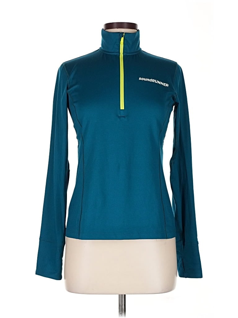 Pre-owned Brooks Pullover Sweater In Blue