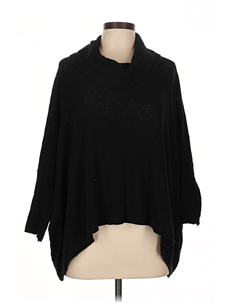 Pre-owned Fp Beach Pullover Sweater In Black