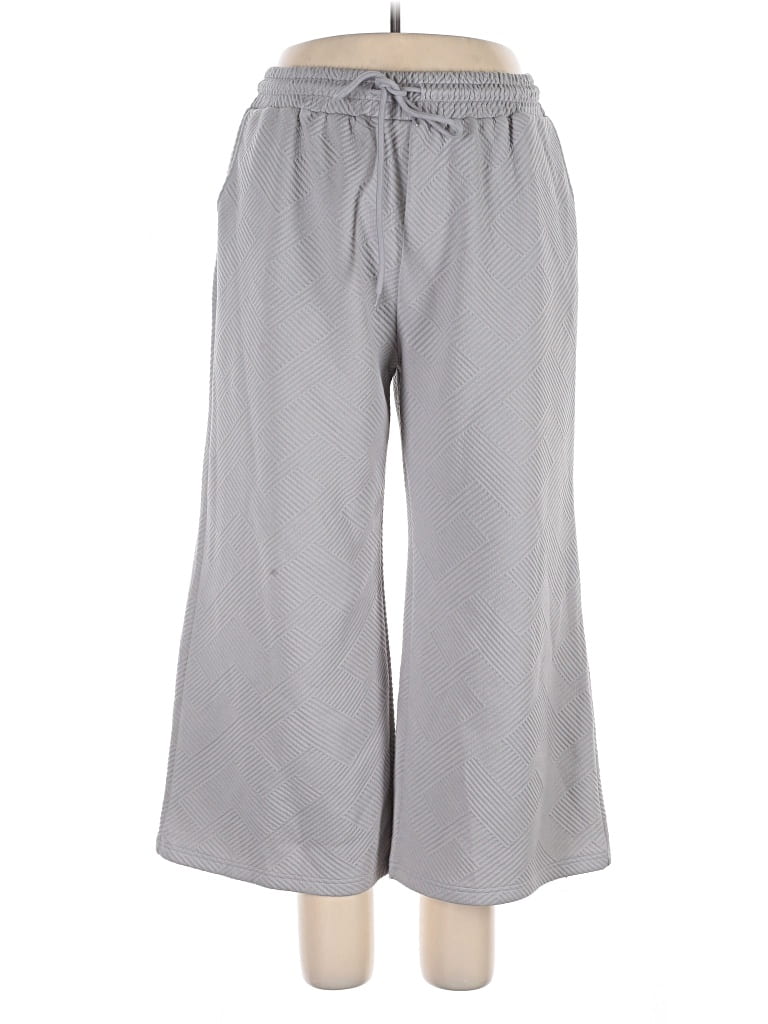 Pre-owned Unbranded Casual Pants In Gray