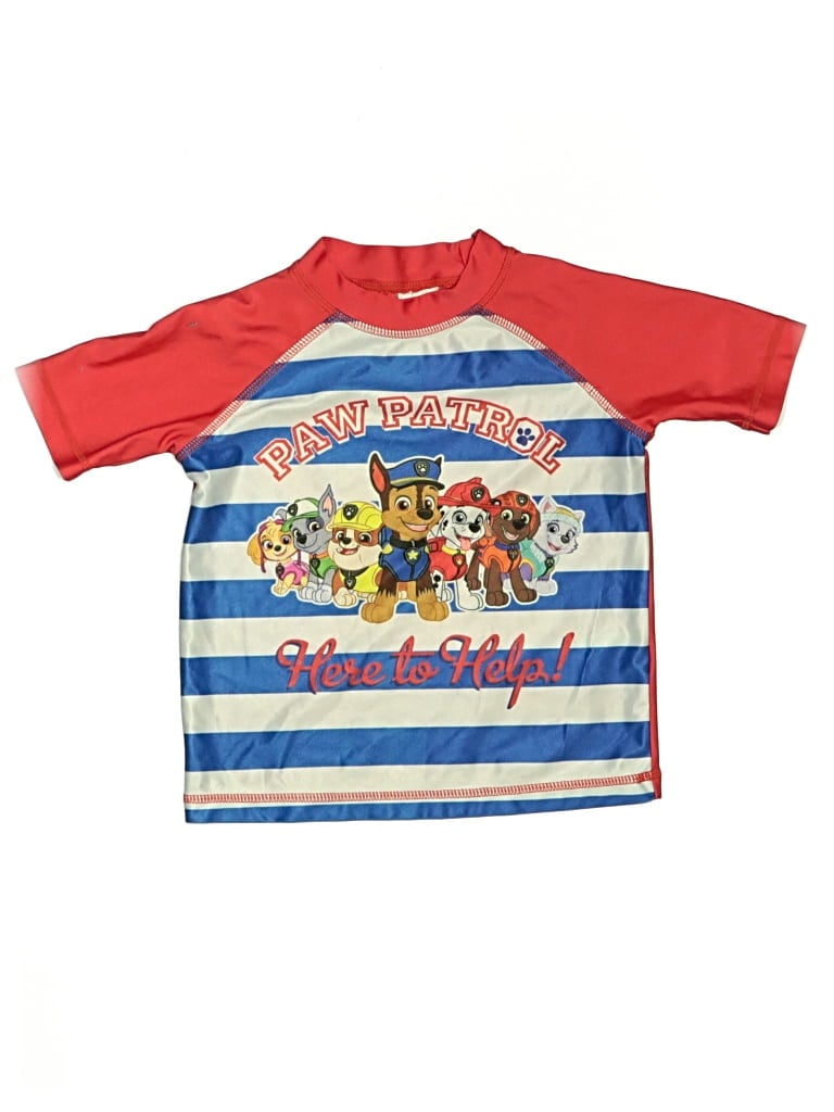 Pre-owned Assorted Brands Kids' Rash Guard In Red