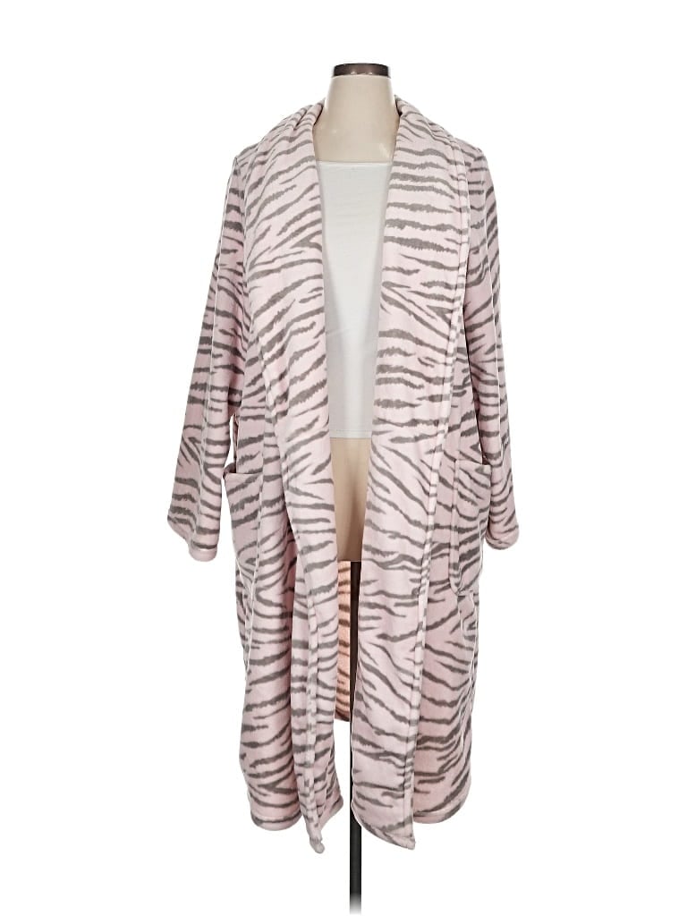 Pre-owned Pj Salvage Cardigan Sweater In Pink