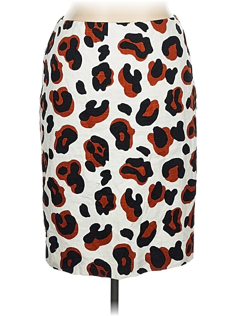 Pre-owned Talbots Casual Skirt In White