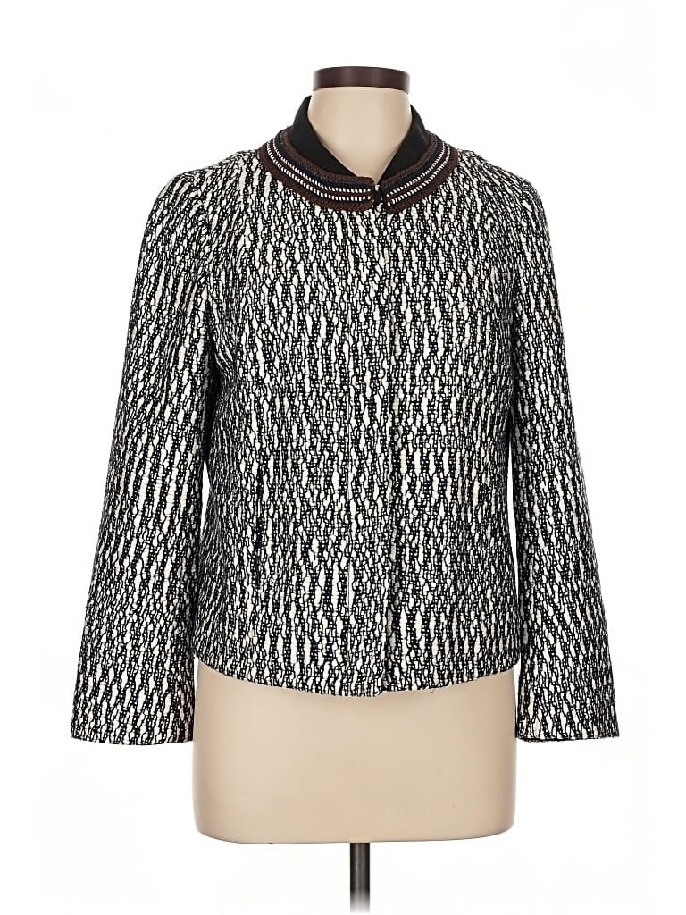 Pre-owned Tory Burch Jacket In Gray