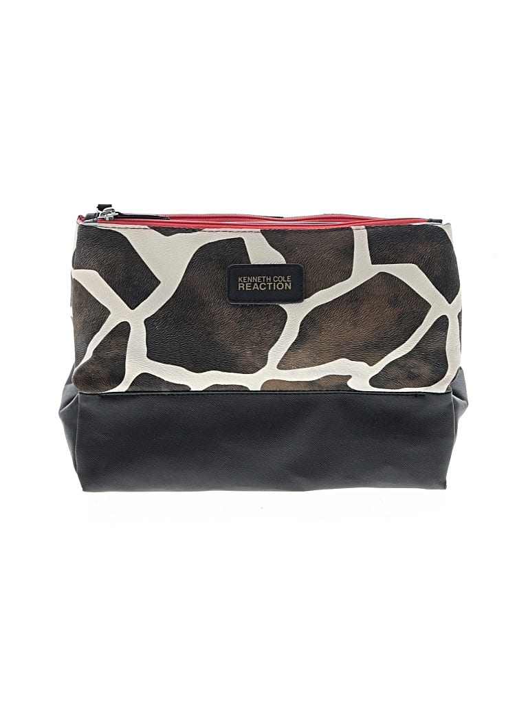 Pre-owned Kenneth Cole Reaction Makeup Bag In Brown