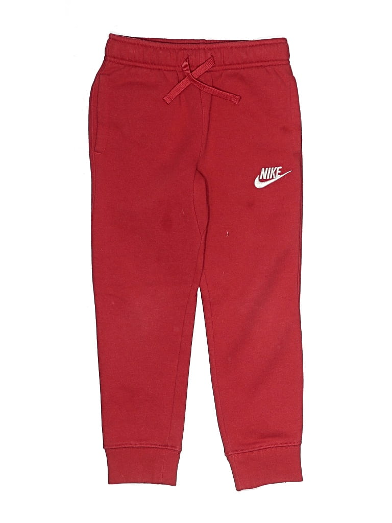 Pre-owned Nike Kids' Sweatpants In Red