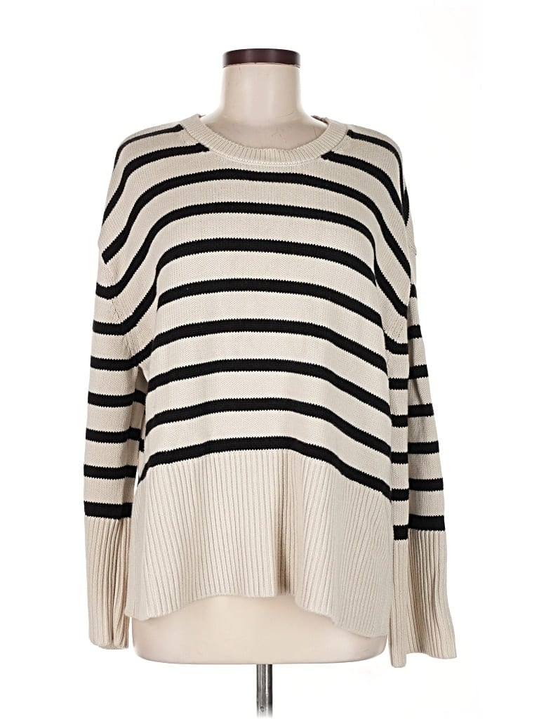 Pre-owned Gap Pullover Sweater In White