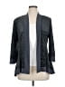 R&M Richards 100% Polyester Gray Cardigan Size 14 - photo 1
