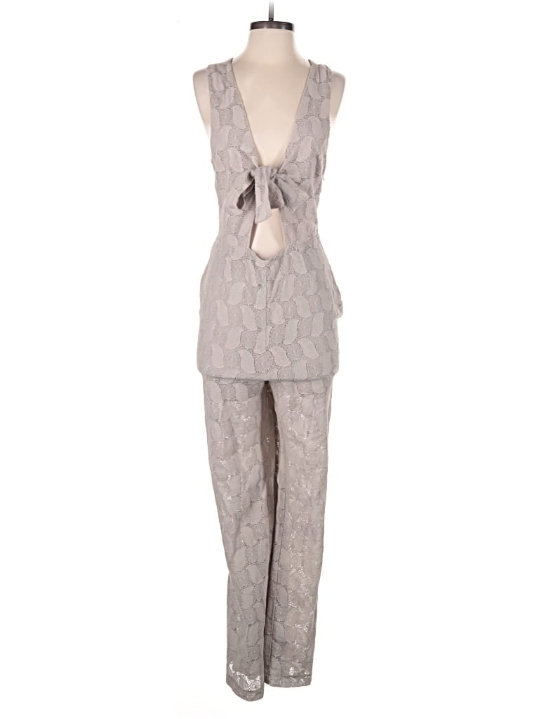 Pre-owned Free People Jumpsuit In Gray