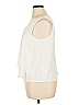 Green Envelope Ivory Sleeveless Blouse Size XL - photo 5