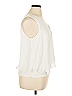 Green Envelope Ivory Sleeveless Blouse Size XL - photo 4
