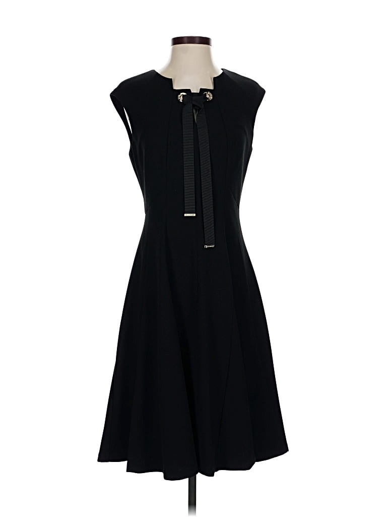 Pre-owned Karl Lagerfeld Casual Dress In Black