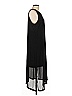 Soft Surroundings 100% Polyester Black Casual Dress Size L (petite) - photo 4