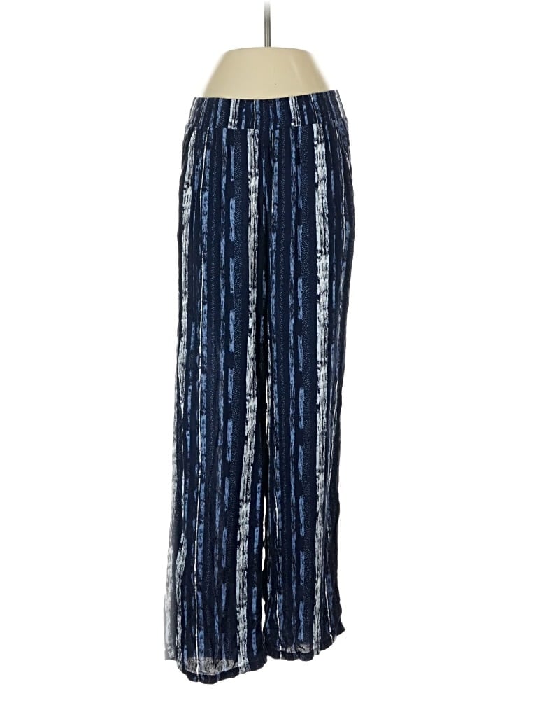 Pre-owned Three Dots Casual Pants In Blue