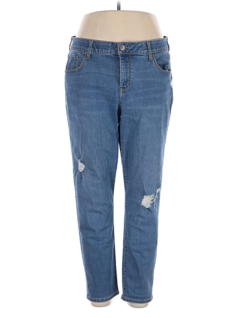 Pre-owned Ava & Viv Jeans In Blue