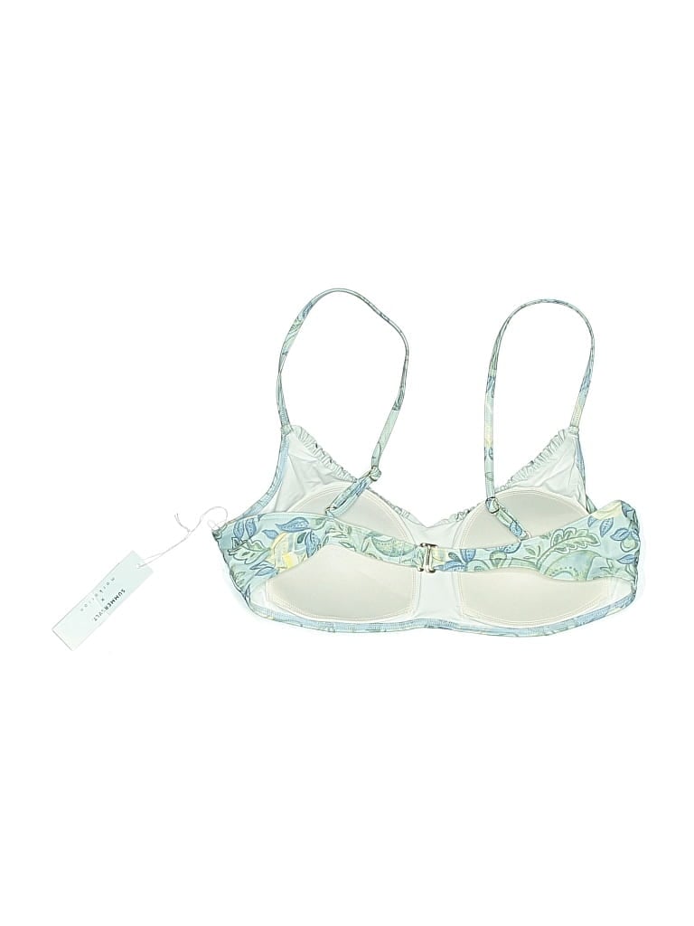 Pre-owned Summersalt Swimsuit Top Blue Swimwear