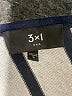 3x1 Ivory 3/4 Sleeve T-Shirt Size S - photo 7