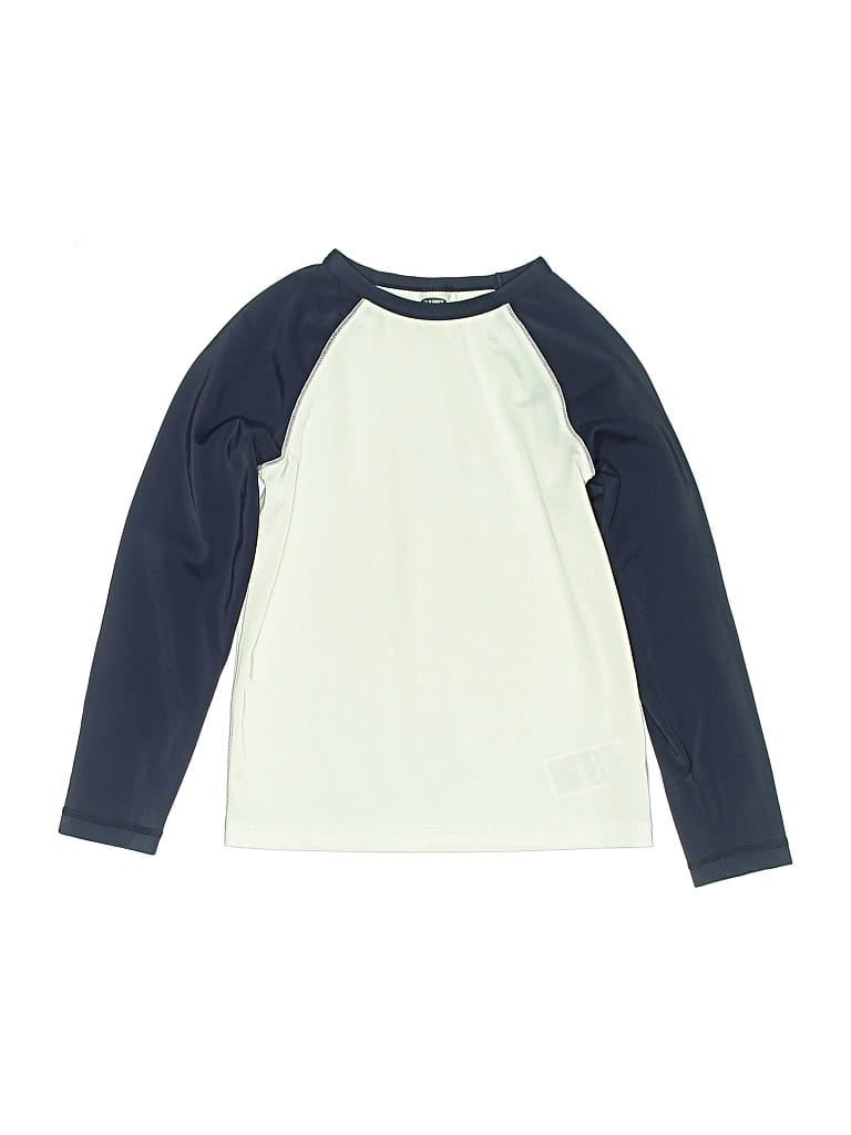 OLD NAVY Pre-owned Kids' Long Sleeve T-shirt In White