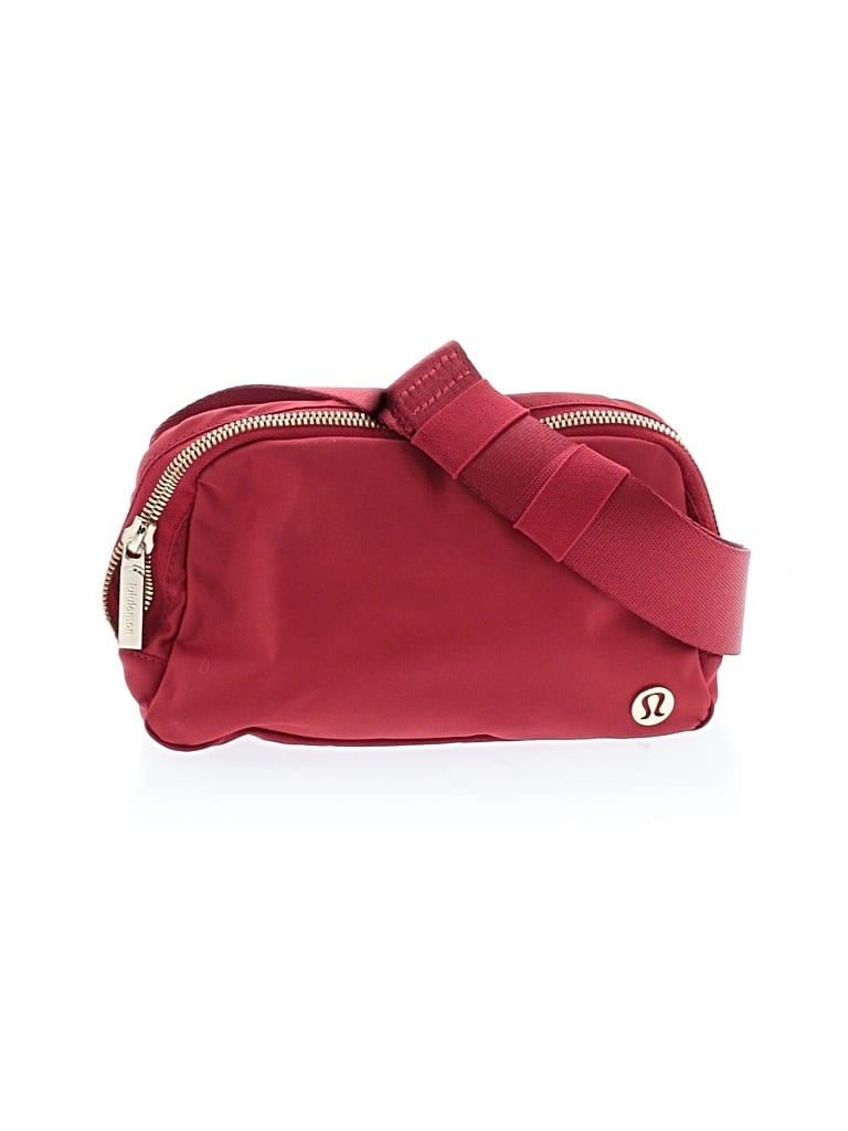 Pre-owned Lululemon Athletica Belt Bag In Red