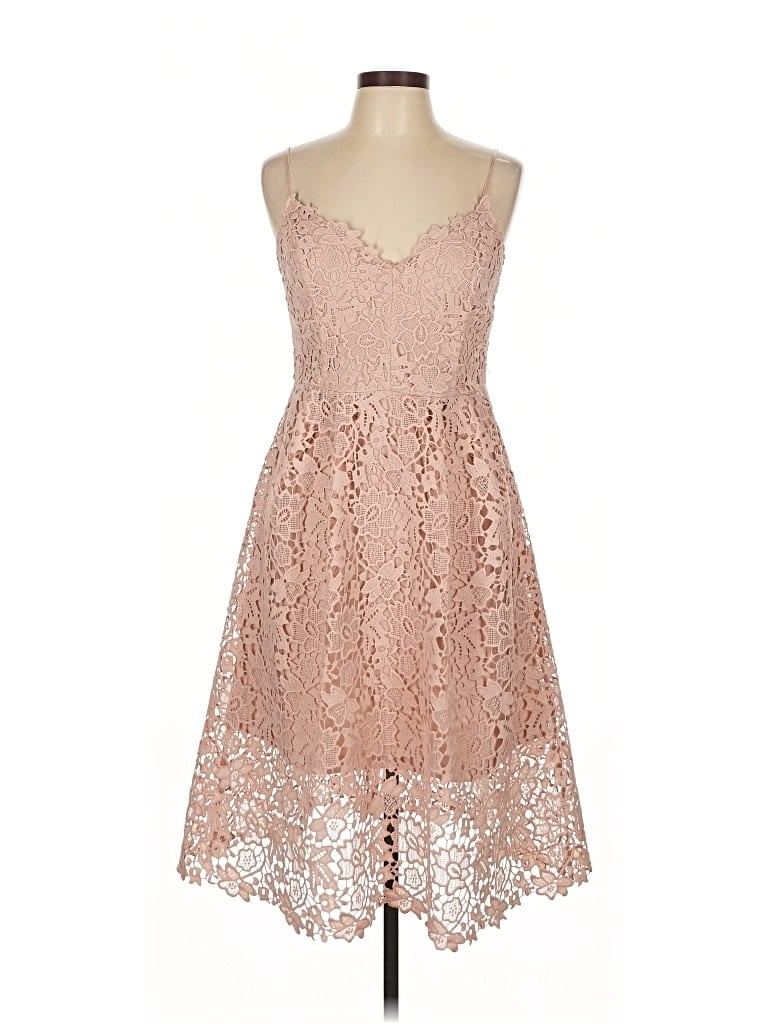 Pre-owned Astr Cocktail Dress In Pink