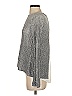 White House Black Market Metallic Silver Pullover Sweater Size XXS - photo 5