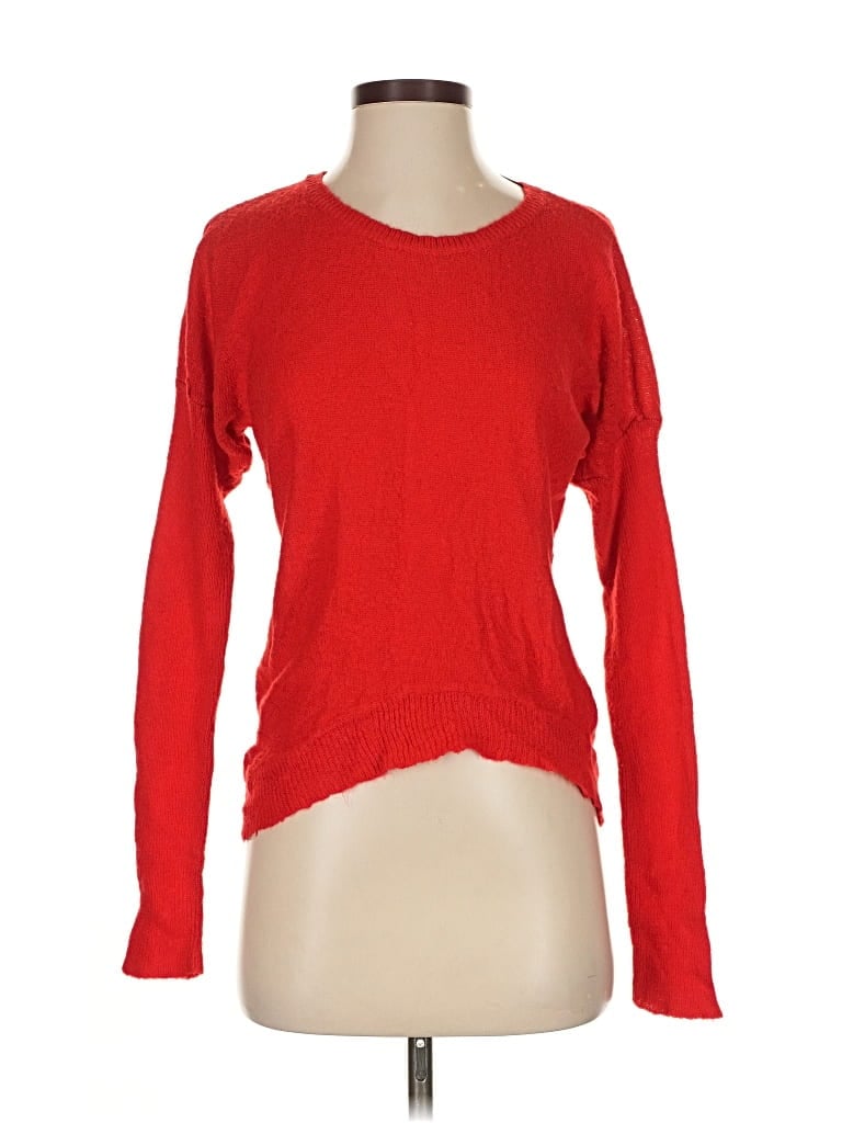 Pre-owned Vero Moda Pullover Sweater In Red