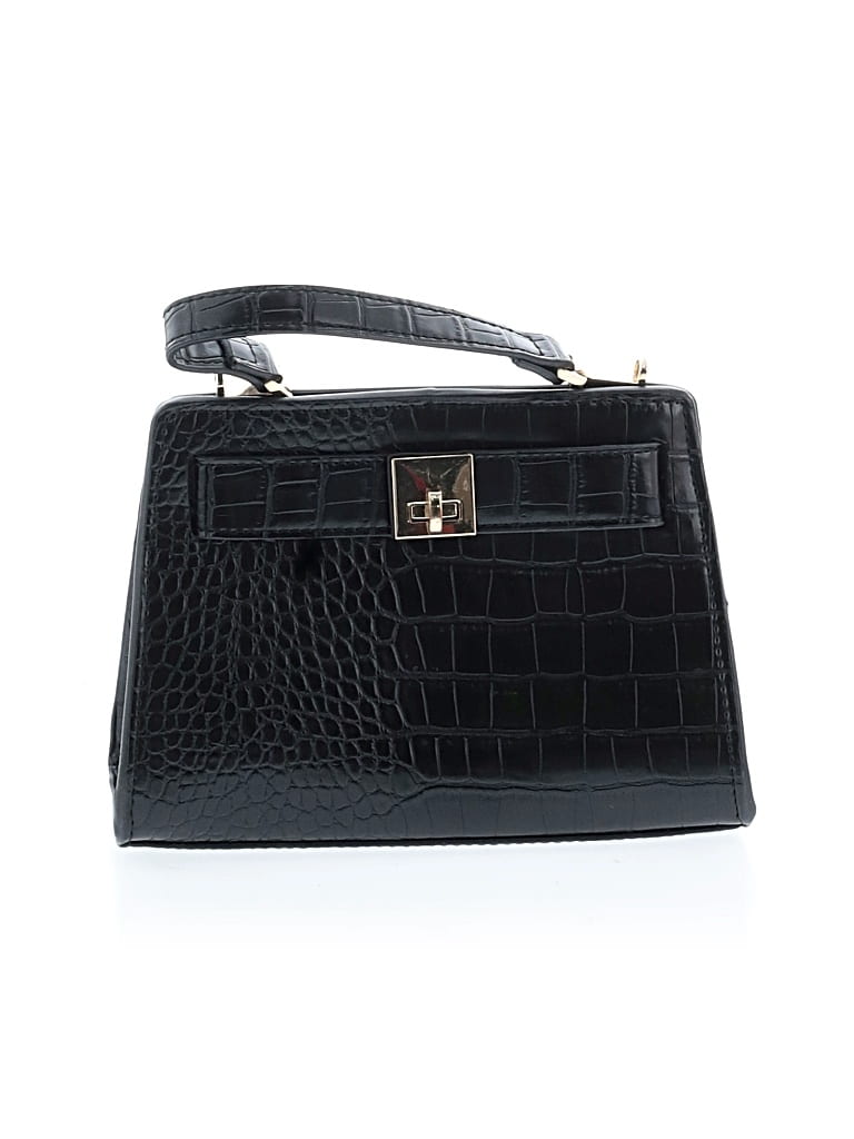 Pre-owned Mng Satchel In Black