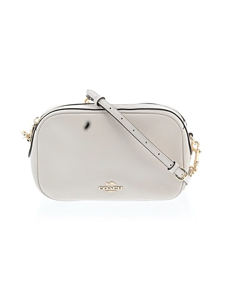 Coach Factory Leather Crossbody Bag In White