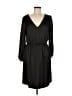 Calvin Klein Solid Black Casual Dress Size 8 - photo 1