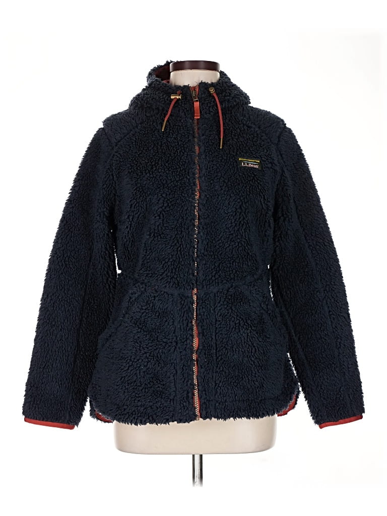 Pre-owned L.l.bean Fleece Jacket In Blue