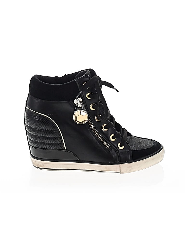 Pre-owned Aldo Ankle Boots In Black