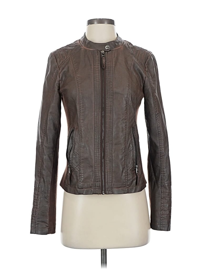 Pre-owned Sebby Collection Jacket In Brown