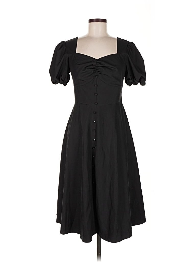 Pre-owned Belle Poque Casual Dress In Gray