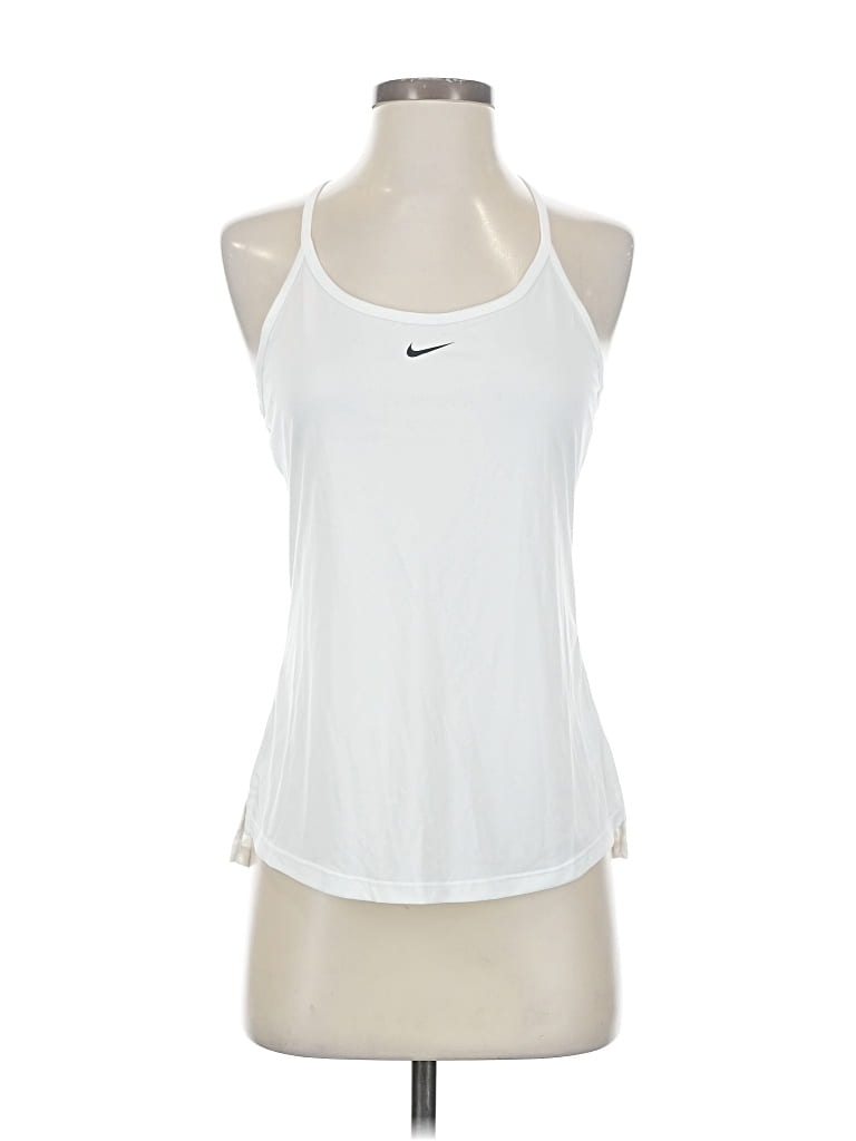 Pre-owned Nike Active Tank Top In White