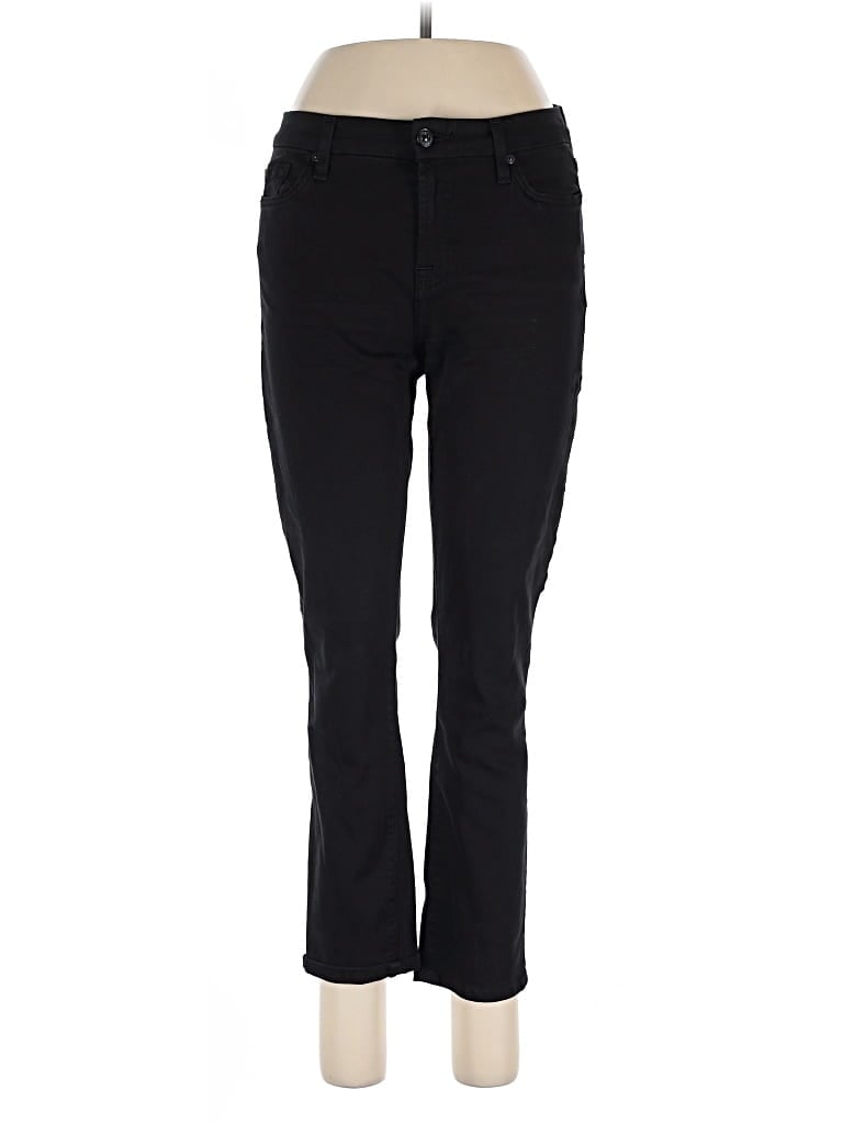 Pre-owned 7 For All Mankind Jeans In Black