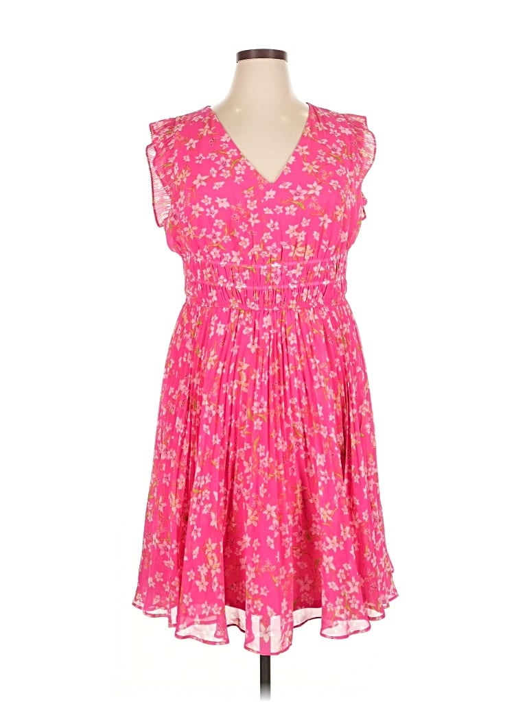 Pre-owned Maison Tara Casual Dress In Pink