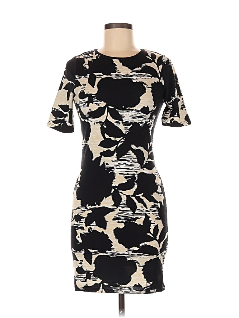Pre-owned Topshop Casual Dress In Black