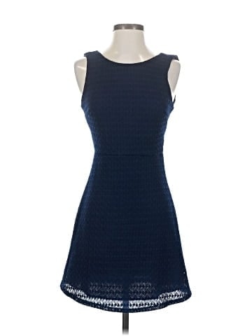 Aqua Casual Dress (view 1)