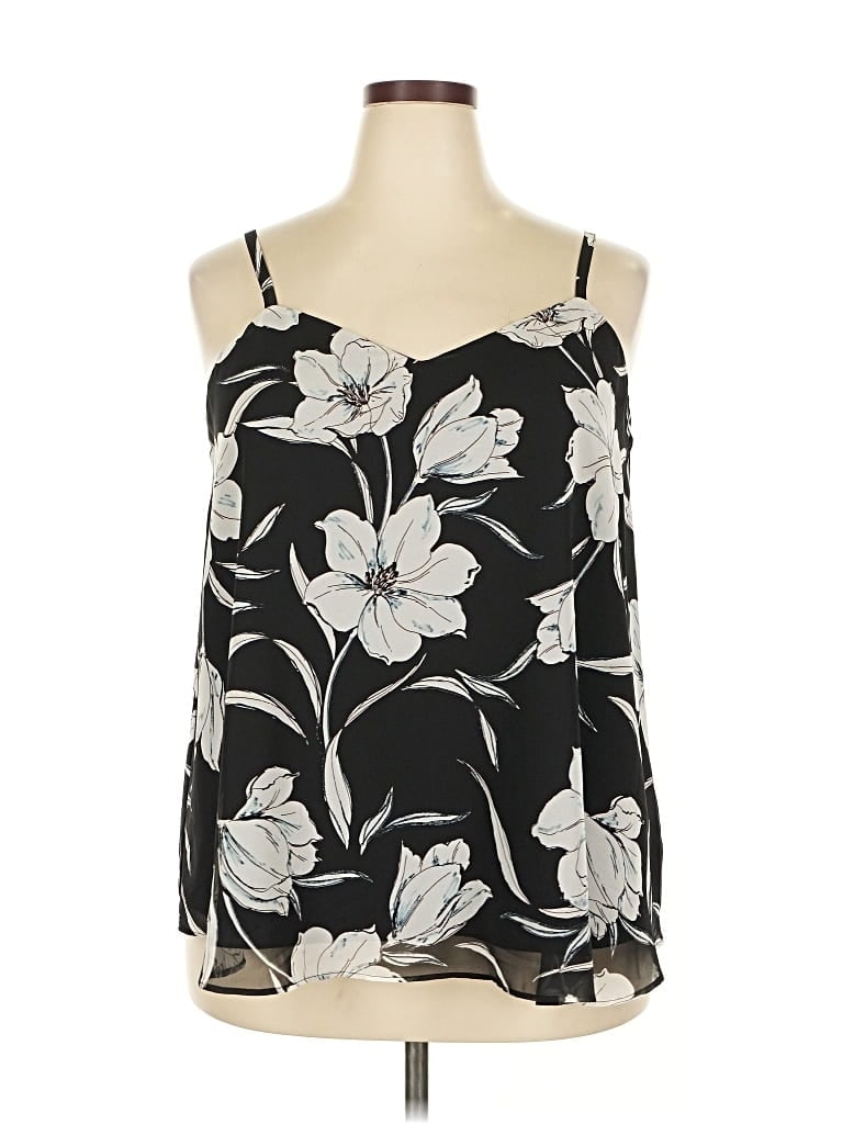 Torrid Sleeveless Blouse In Black