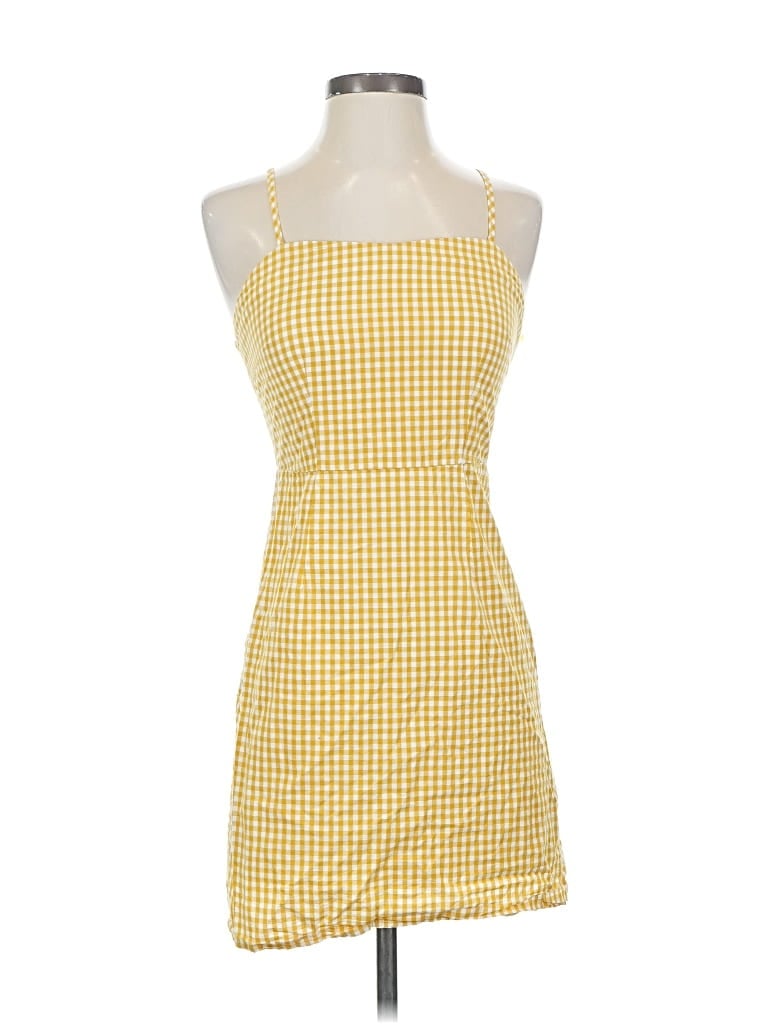 Pre-owned Shein Casual Dress In Yellow