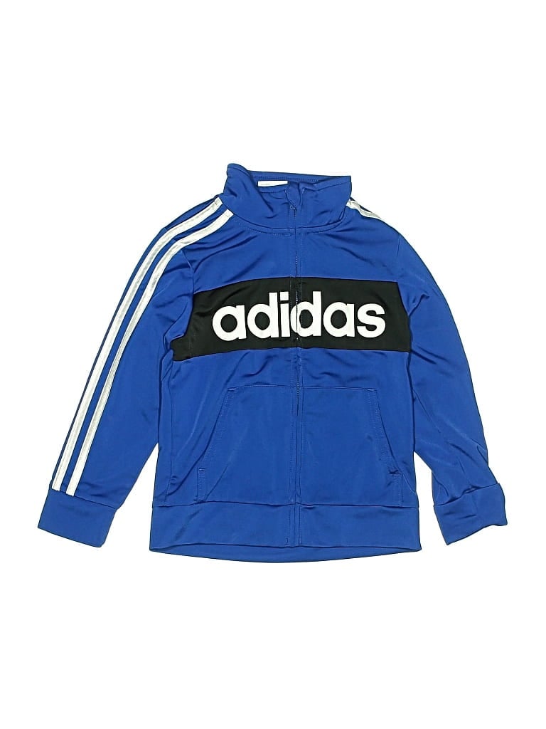 Pre-owned Adidas Originals Kids' Track Jacket In Blue