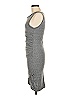 Leith Solid Gray Casual Dress Size M - photo 5