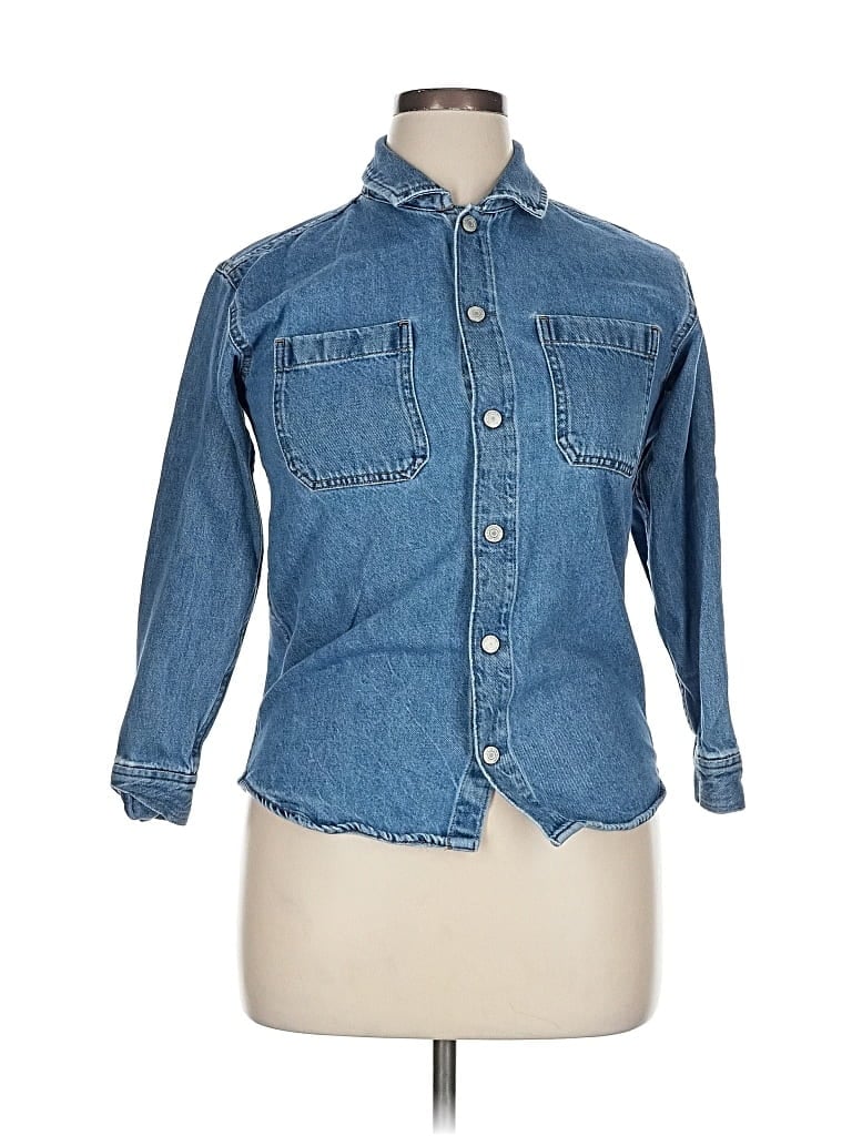 Pre-owned Gap Denim Jacket In Blue
