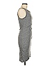 Leith Solid Gray Casual Dress Size M - photo 4