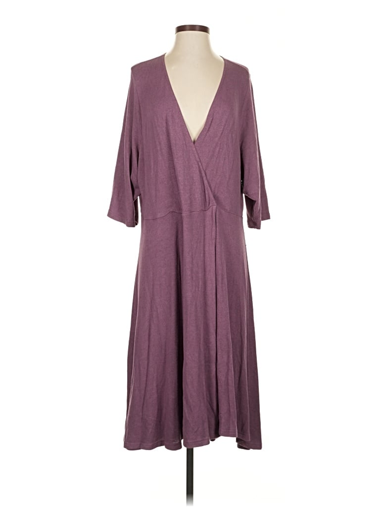 Pre-owned Torrid Casual Dress In Purple