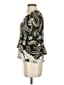 BCBGMAXAZRIA 100% Polyester Black 3/4 Sleeve Blouse Size S - photo 5