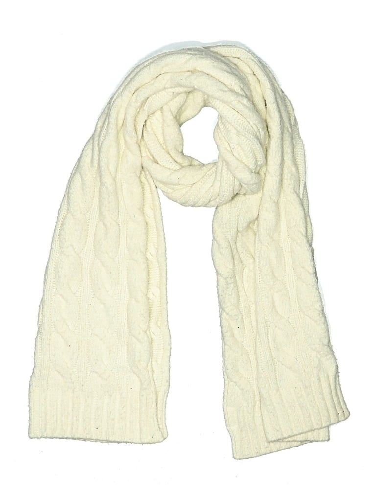 Pre-owned Unbranded Scarf In White