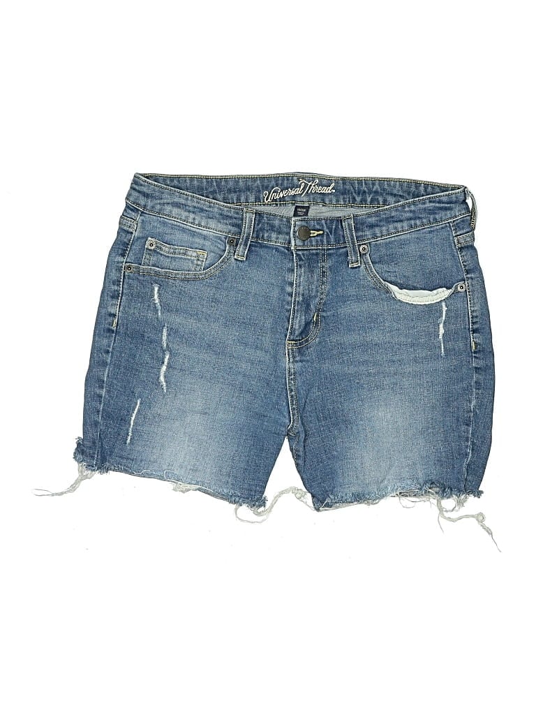 Pre-owned Universal Thread Denim Shorts In Blue