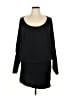 Venus Solid Black Casual Dress Size 1X - photo 1
