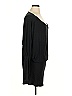 Venus Solid Black Casual Dress Size 1X - photo 4